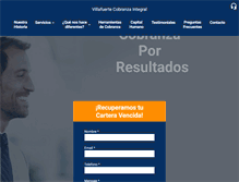 Tablet Screenshot of cvillafuerte.com.mx
